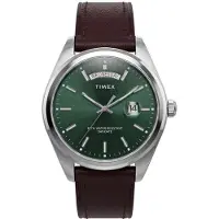 Timex Legacy TWG068800 Horloge - Leer - Bruin - Ø 41 mm