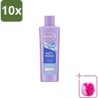 Unilever 10 x – Shampoo – Anti Roos – 250 ml - Bulkverpakking - Roos haar - Douchemop - Roos hoofdhuid