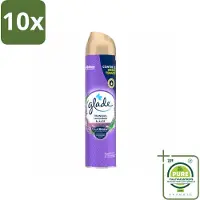 Glade 10 x - Luchtverfrisser Spray - Tranquil Lavender & Aloë - 300 ml - Grootverpakking - Vaatwasstrips - Luchtverfrisser - Frisheid - Lavendel - Aloë - Geur