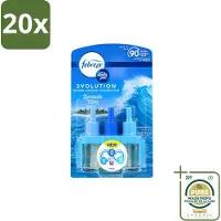 Ambi Pur 20 x 3volution - Bermuda Vibes Navulling - Luchtverfrisser - 20 ml - Wasstrips - Oceaanfrisse Geur - Luchtverfrisser - Geurverspreiding - 3Volution Systeem - Geurintensiteit