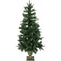 vidaXL - Mini - Kerstboom - 120 - cm - PVC - en - PE - Groen