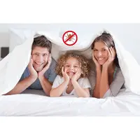 Briljant Care Evolon Anti-allergie Matrashoes met Ritssluiting – Voor 80x220 tot 20 cm Hoog – Huisstofmijt werend - Oeko-Tex & ECARF Getest – Huidvriendelijk & Wasbaar op 95°C