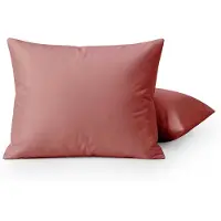 HappyBed Kussenslopen Old Pink 40x80 cm - Kussensloop set 2 stuks - 100% - Ultieme slaapcomfort
