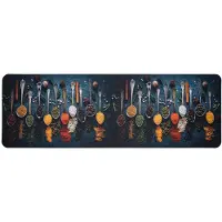 Hamat Creation Spices 50 x 150 cm - Wasbare Droogloopmat - Schoonloopmat Binnen - Polyester - Rubber