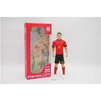 MEGABLEU Actiefiguur Rode Duivels - Hans Vanaken - Voetbalpop met Bewegende Ledematen - Officiële Merchandise