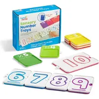 Learning Resources Sensorische Nummertrays - Tellen - 3+