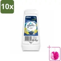 Glade 10 x - Gel - Marine - 150 g - Bulkverpakking - Frisse lucht - Douchemop - Zeelucht