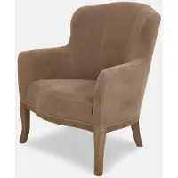 Loberon Fauteuil Bellmante bruin