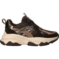 Posh Sneakers laag bruin / donkerbruin / zwart
