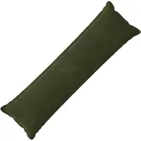 vidaXL Kussen met kussen HOUTEN Groen 40 x 145 cm Microfiber Fleece