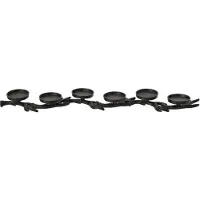 J-Line kandelaar hert - aluminium - zwart
