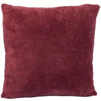 Tiseco - Kussen COCOON (gevuld) - SET/2 - Half fleece - 45x45 cm, mahogany