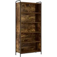 vidaXL Boekenkast 55,5 x 33 x 174 cm Bewerkt hout Gerookt eiken