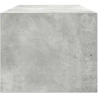 vidaXL Tv-meubels 2 st 80x31x25,5 cm bewerkt hout betongrijs