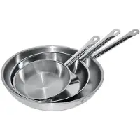 CombiSteel Koekenpan RVS - 24cm - 2,3 Liter - - 7501.0095 - Horeca & Professioneel