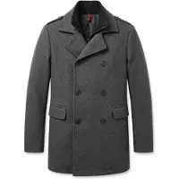 Local Fanatic Overcoat Heren - Heren Mantel Halflang - GS1805 - Grijs