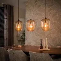 Hoyz Collection - Hanglamp Varo - Beige - 25x110x150 cm