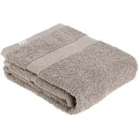 Tendance Serviette de toilette 50 x 90 cm 100 % coton taupe