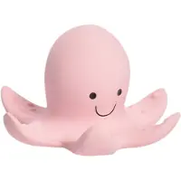 Tikiri Mijn Eerste Oceaandiertje - Octopus - Natuurlijk Rubber - Met Belletje - 0 Jaar