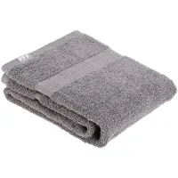 Tendance Serviette de toilette 50 x 90 cm 100 % coton gris