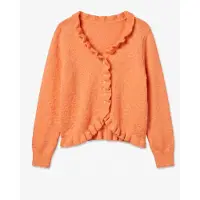 Vero Moda Gebreid vest 'VMAlice' mandarijn