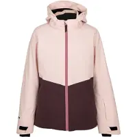 Brunotti - Sundy Skijas Meisjes - Sepia Rose - Ski Jas - Wintersport - 15K Ademend en Waterdicht - Medium insulatie - 128