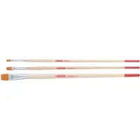 Talens Art Creation penselenset polyester plat, set met 3 penselen