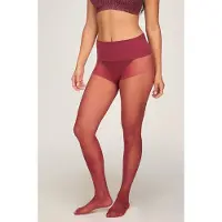 Hunkemoller Tight 20 Denier Seamless Velvet Touch Rood Dames | Maat: L/XL