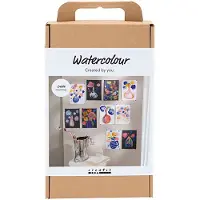 Creativ Company aquarel schilderbox creatieve set voor kinderen en volwassenen.