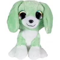 LUMO Stars Tactic - Pluche - Knuffelhond Tommy - 24 cm - Zacht pluche - Grote ogen - Fins design - Fantasiespel - Inclusief app met spelletjes