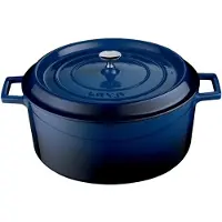 CombiSteel Lava Gietijzeren Braadpan Ø32 Blauw, 7013.2910 - Horeca & Professioneel - Horeca & Professioneel