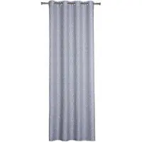 Splendid Grijze PULA gordijn met ringen 140x260 cm - Verduisterend