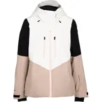 Brunotti - Jamona Skijas Dames - Simply Taupe - Ski Jas - Wintersport - 20K Waterdicht - Recco - Skipashouder - XS