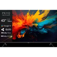 PEAQ Ptv 43gqu-5026t 43" Google Qled Uhd Tv - Ultra Hd 4k Qled-tv 43 Inch