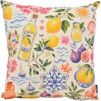 NOVÉE Amalfi Coast Kussenhoes | 45x45 cm | Katoen/Linnen