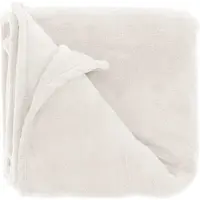 Unique living plaid claudi dove white 150x200cm