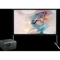 BenQ GP520 + Elite Screens Yard Master 2 110"