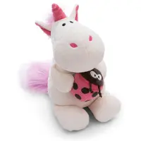 Nici Unicorn Theodor With Ladybird Teddy 25 Cm Roze Kinderen