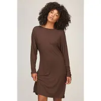 Hunkemoller Nightshirt Jersey Essential Bruin Dames | Maat: XL