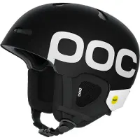 POC - Heren skihelmen - Auric Cut BC MIPS Uranium Black Matt voor Dames - Maat 51-54 cm - Zwart