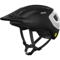 POC Axion Race MIPS Helm Zwart / Wit || Maat: XS (48-52 cm)