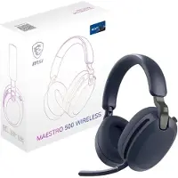 MSI Headset MAESTRO 500, Draadloos, Bluetooth 5.4, ANC, Navy