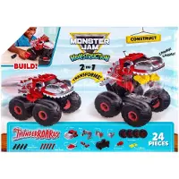 Jazwares MONSTER JAM MONSTRUCTION - 10" Feature Vehicle (Monstruction Truck) (Thunderroarus)