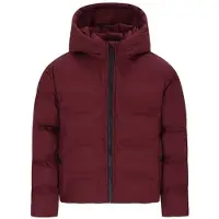 Superrebel ski-jas - donkerrood Skijack Meisjes Polyester Capuchon Effen - maat 152