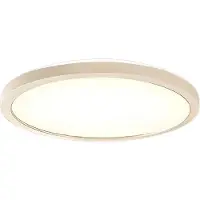 Lucide RINUS - Plafonnière Badkamer - Ø 30 cm - LED - CCT - 1x18W 2200K/3000K - IP44 - Opaal - Essential