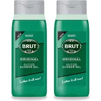 BRUT 2 x - Douchemiddel - All in One Haar en Body - Original - Verzorgend & Verfrissend - 500ml - Voordeelverpakking - 2 stuks