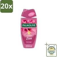 Palmolive 20 x - Douchegel - Alluring Love - Aroma Essence - 250 ml - Wasstrips - Douchegel - Geur - Hydratatie - Verzorging - Bloemige Geur