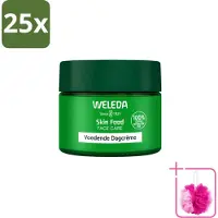Weleda 25 x - Dagcrème Skin Food - Voedend - 40 ml - Bulkverpakking - Huidverzorging - Douchemop - Voedende crème
