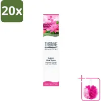 Therme 20 x - Interieurspray - Saigon Pink Lotus - Oosterse Romantiek in Huis - 60 ml - Bulkverpakking - Interieurspray - Douchemop - Geur