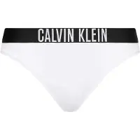 Calvin Klein Dames/Dames Effen Bikinibroekje met Contrast Tailleband (Wit)